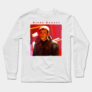 Blade Runner 1982 // 80s Lights Long Sleeve T-Shirt